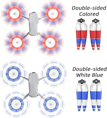 Miniatura 6 de Air 3 Hélices de bajo ruido para DJI Air 3 Cámara Control remoto Drone RC Accesorios Reemplazo de accesorios de repuesto