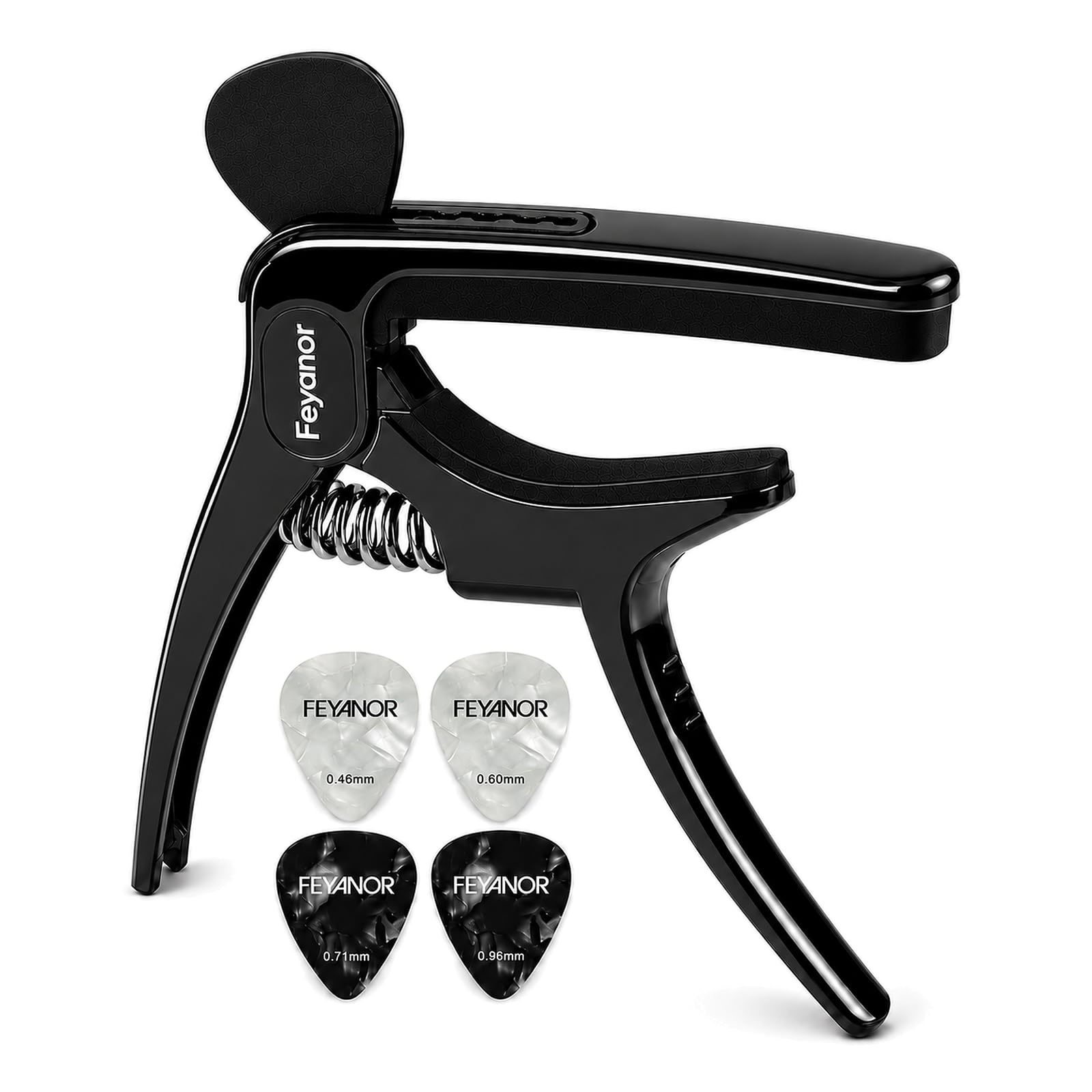 Guitar Capo with Pick Holder - 3-in-1 Tool -1