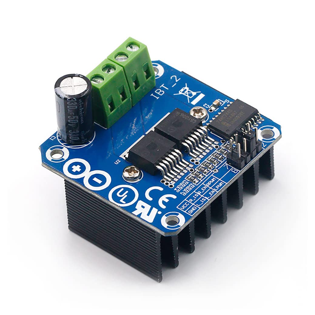 DiGiYes BTS7960 43A H Bridge High Power Motor Drive Module Smart Car Driver Module