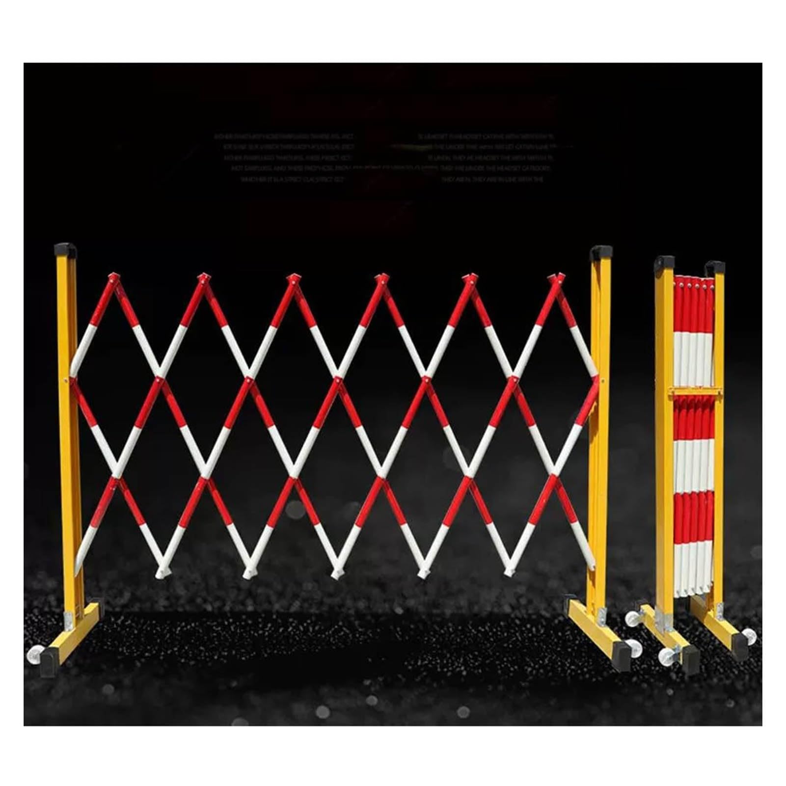 Barrière d'allée rétractable en métal déployé pour sécurité de garage