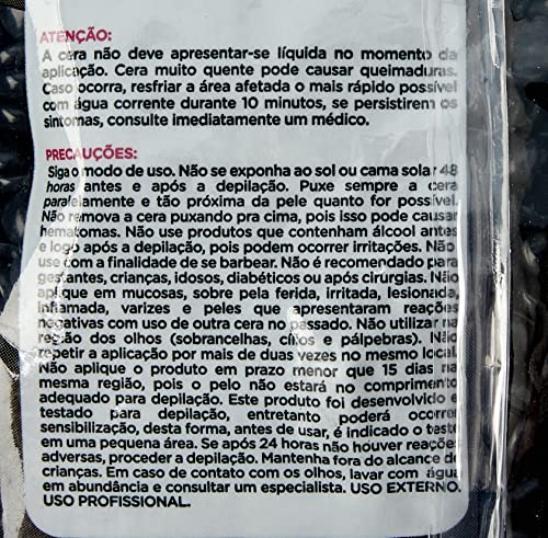 Cera DEO Negra em Pérolas 500g