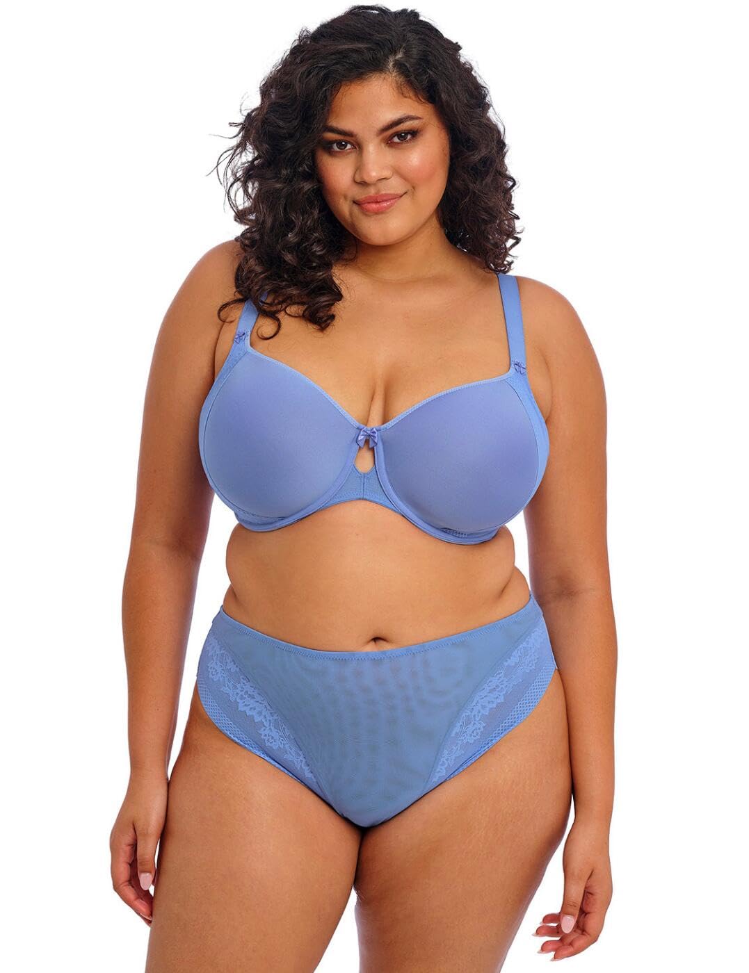 Elomi Damski biustonosz Nerina z fiszbinami formowany Spacer, chaber, 40FF US, Chaber, 90H