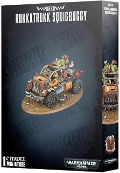 Games Workshop Warhammer 40k - Ork Rukkatrukk Squigbuggy, Black