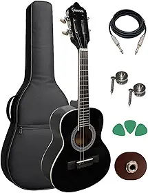 Cavaquinho Elétrico Giannini Start Cs14 Preto Kit Capa