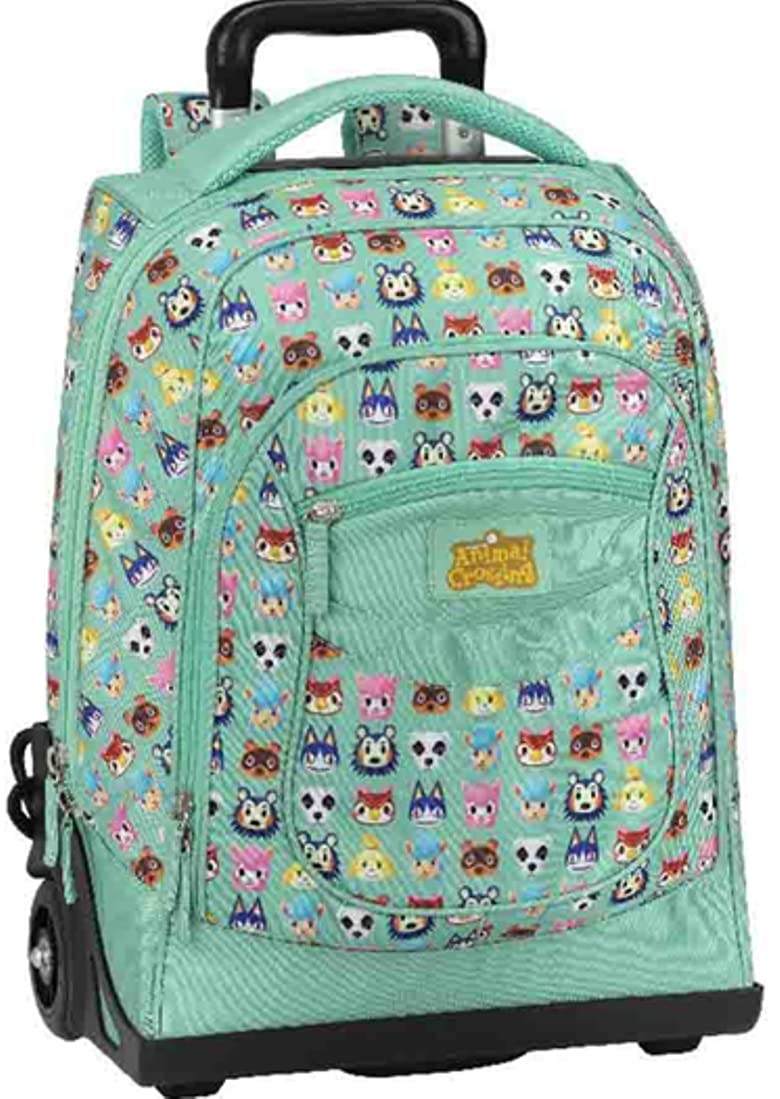 zaini ANIMAL CROSSING compatibile con NINTENDO ZAINO TROLLEY ORGANIZZATO PREMIUM selezione CART ONE