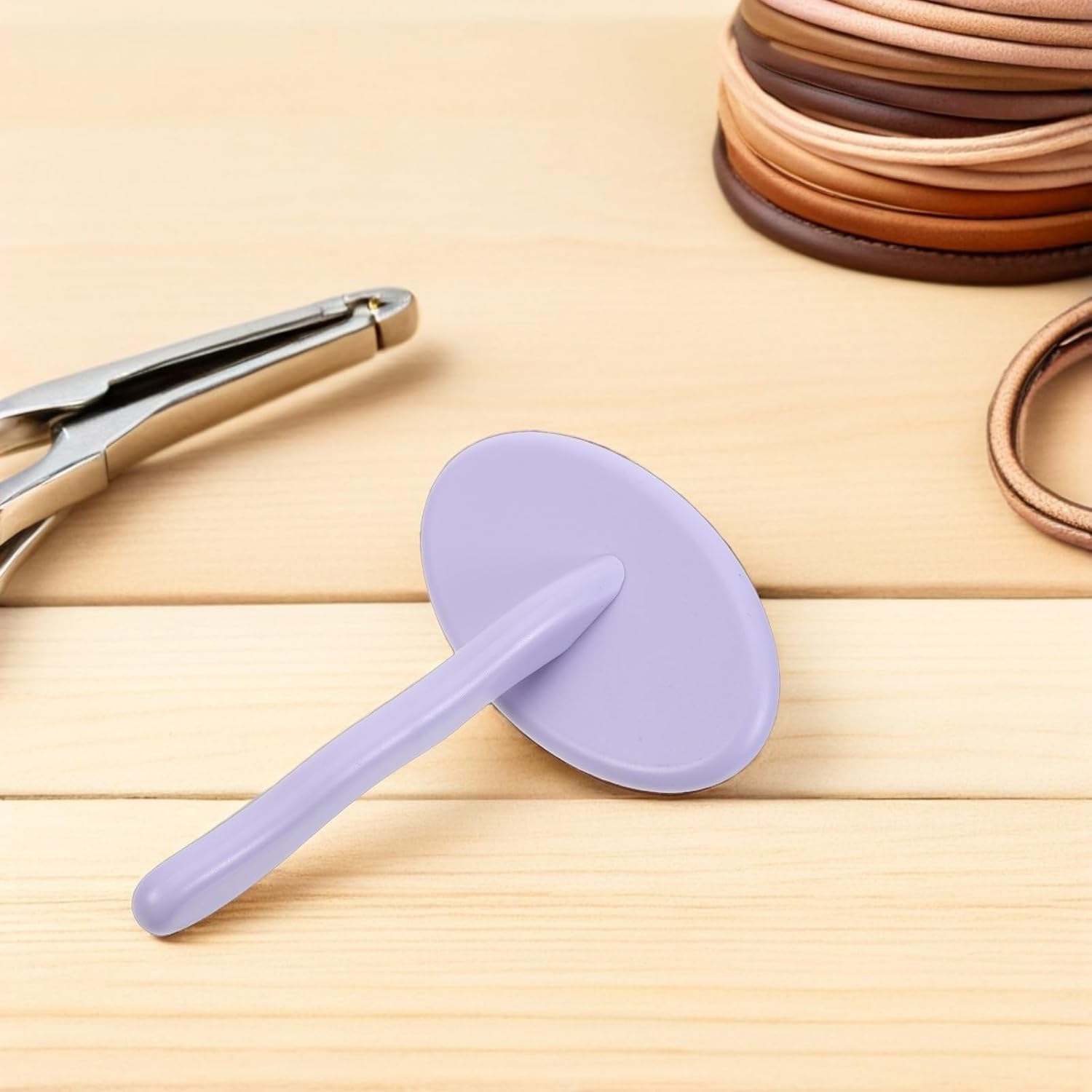 Wool Carder Needle Felting Brush for Beginners, Purple Hand Tool