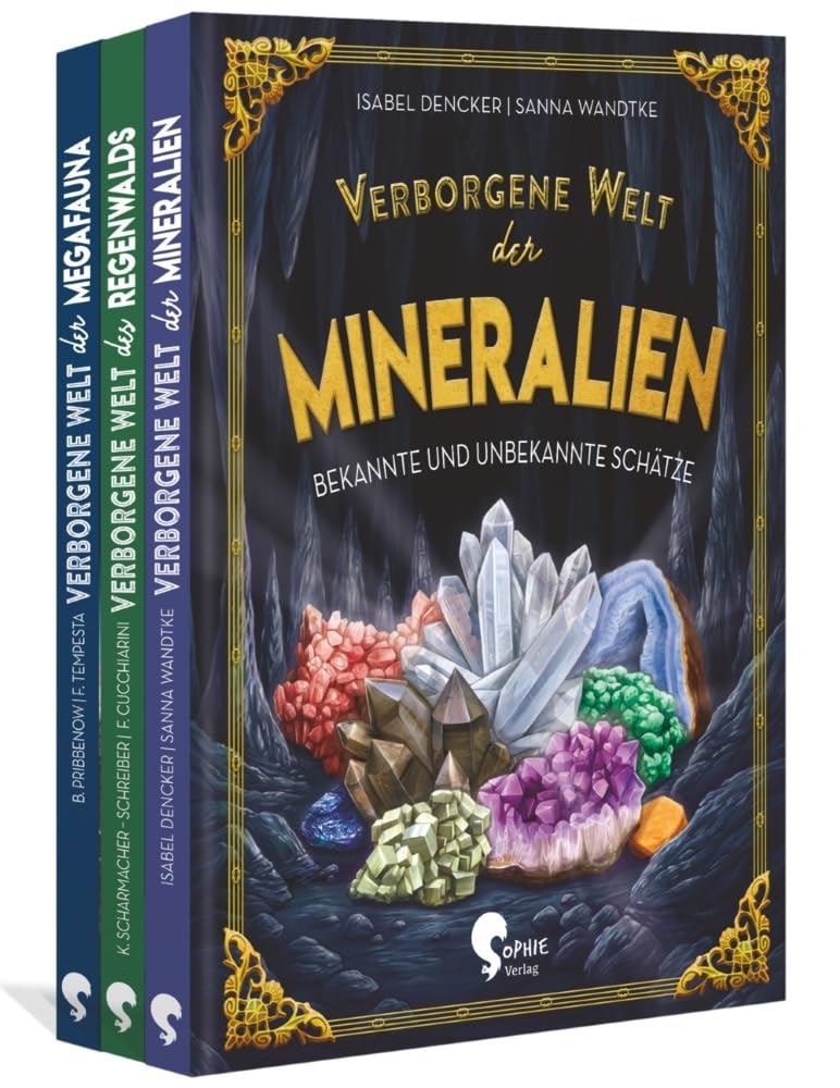3er Paket Verborgene Welten: Regenwald, Megafauna, Mineralien