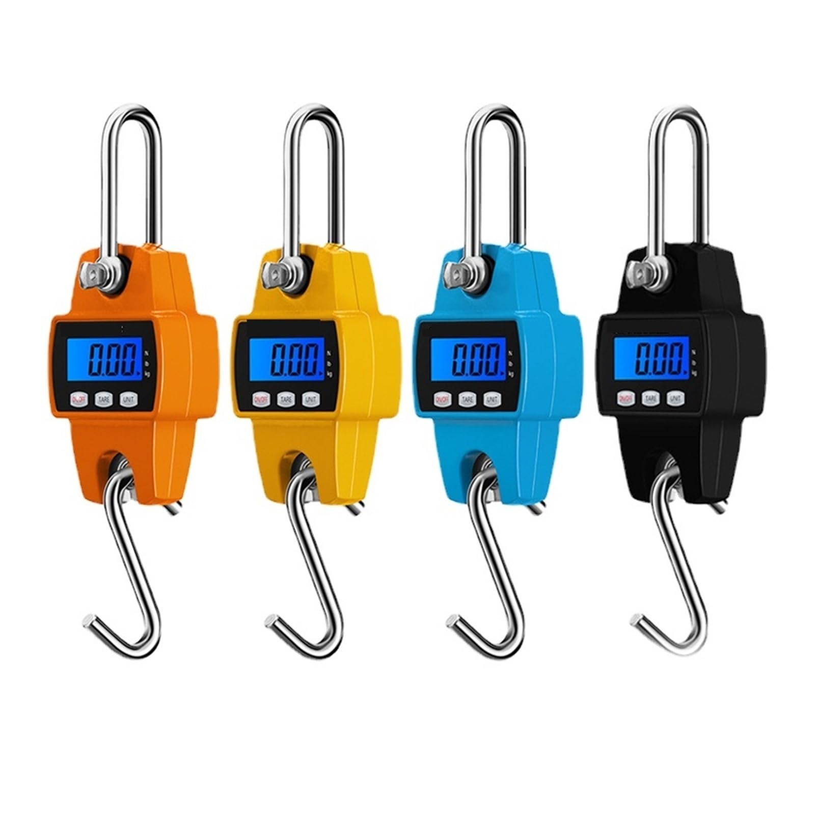 Bilancia Digitale Per Gru, Capacitu00e0 Di Carico 1500 Kg Bilancia Da Appendere Con Gancio E Retroilluminazione - Foto 9