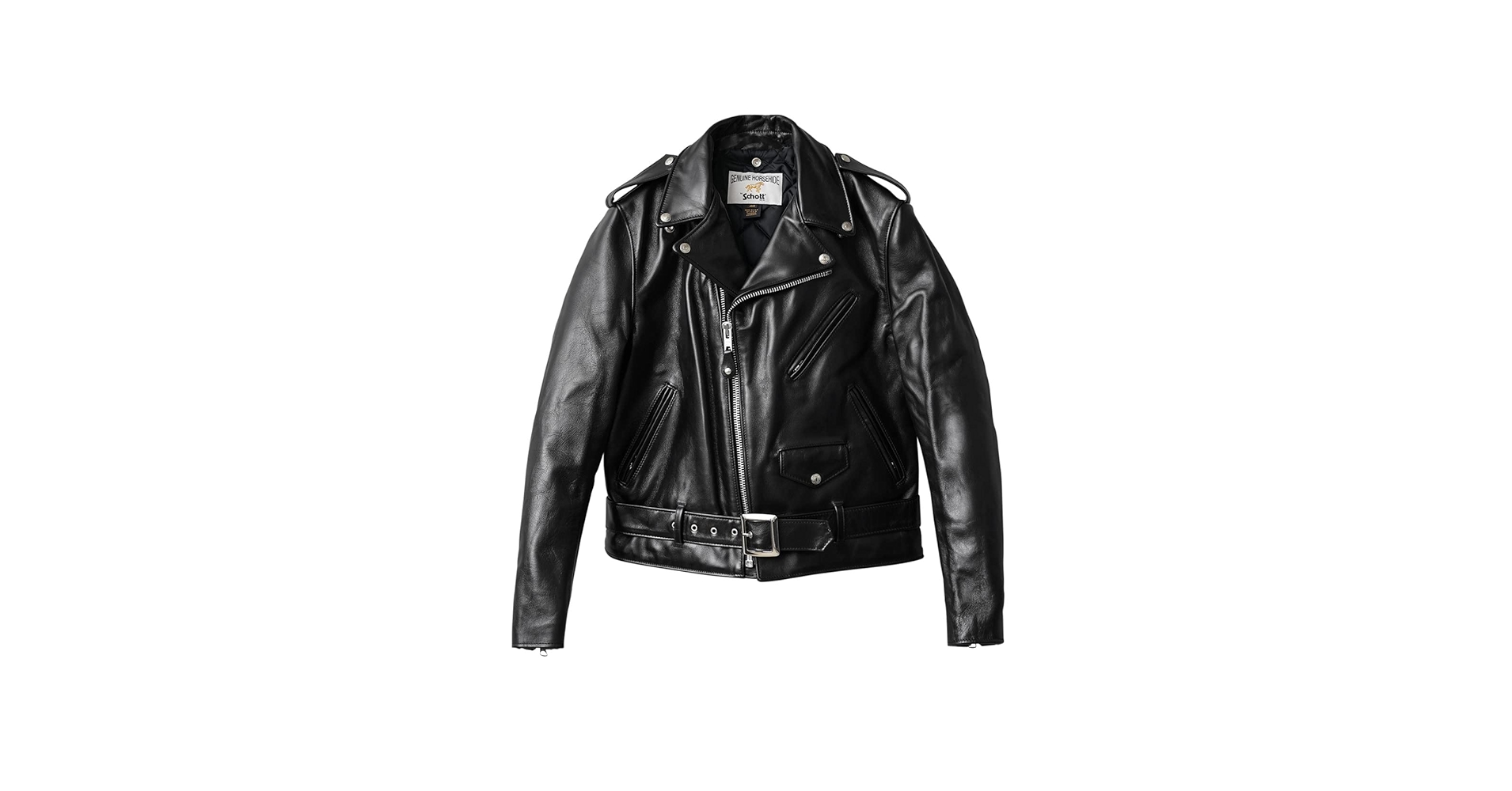 希少■schott【38】618H ホースレザー ダブル ライダースジャケット Schott N.Y.C ショット USA LINE 613 ONESTAR ステアハイド