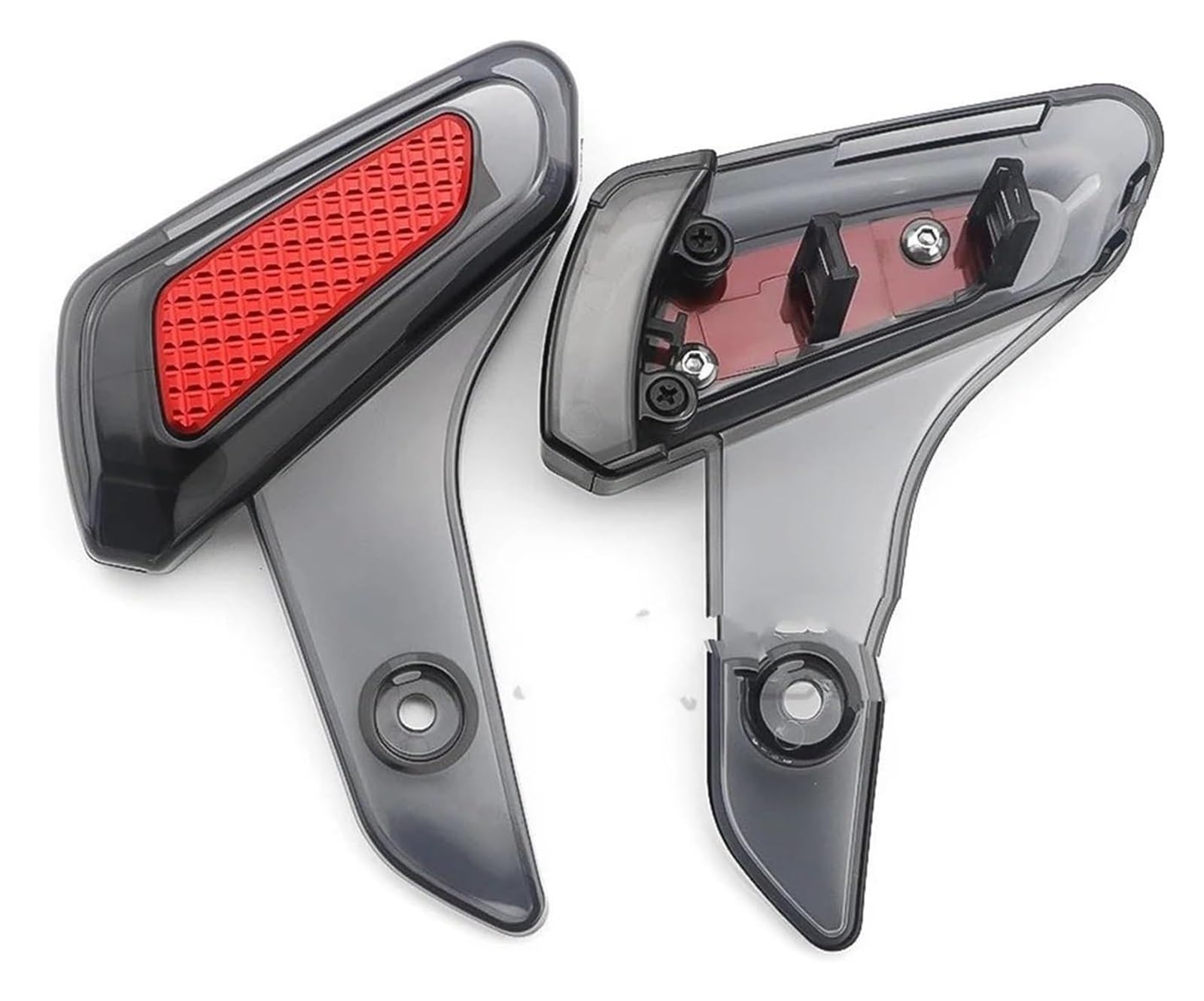 Poggiapiedi Moto Per Vespa Per Sprint Per Primavera 50 125 150 Pedana Passeggero Posteriore Moto(Black)