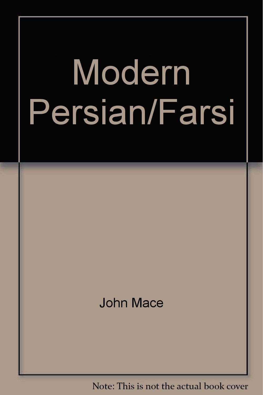 Modern Persian/Farsi John Mace Books