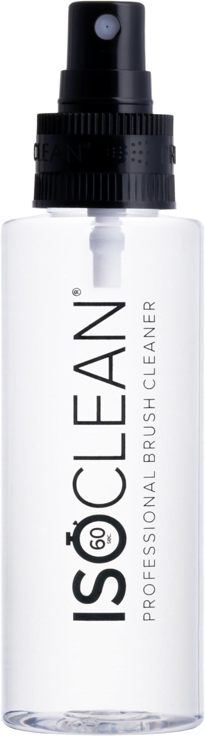 ISOCLEAN Makeup Brush Cleaner – Gentle Daily Use Solution, Reduces Product Buildup, Improves Application, Easy Clean Brush Cleaning Solution & Sponge Cleaner - Spray Top, 110ml