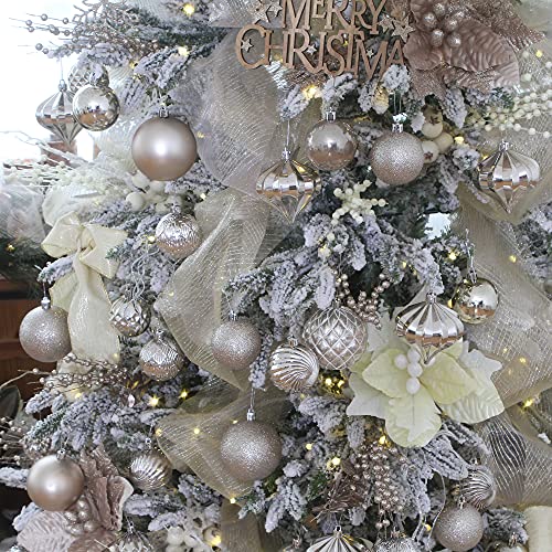 Sea Team 100er-Pack bruchsichere Weihnachtskugeln mit Geschenkverpackung – Ansicht 5