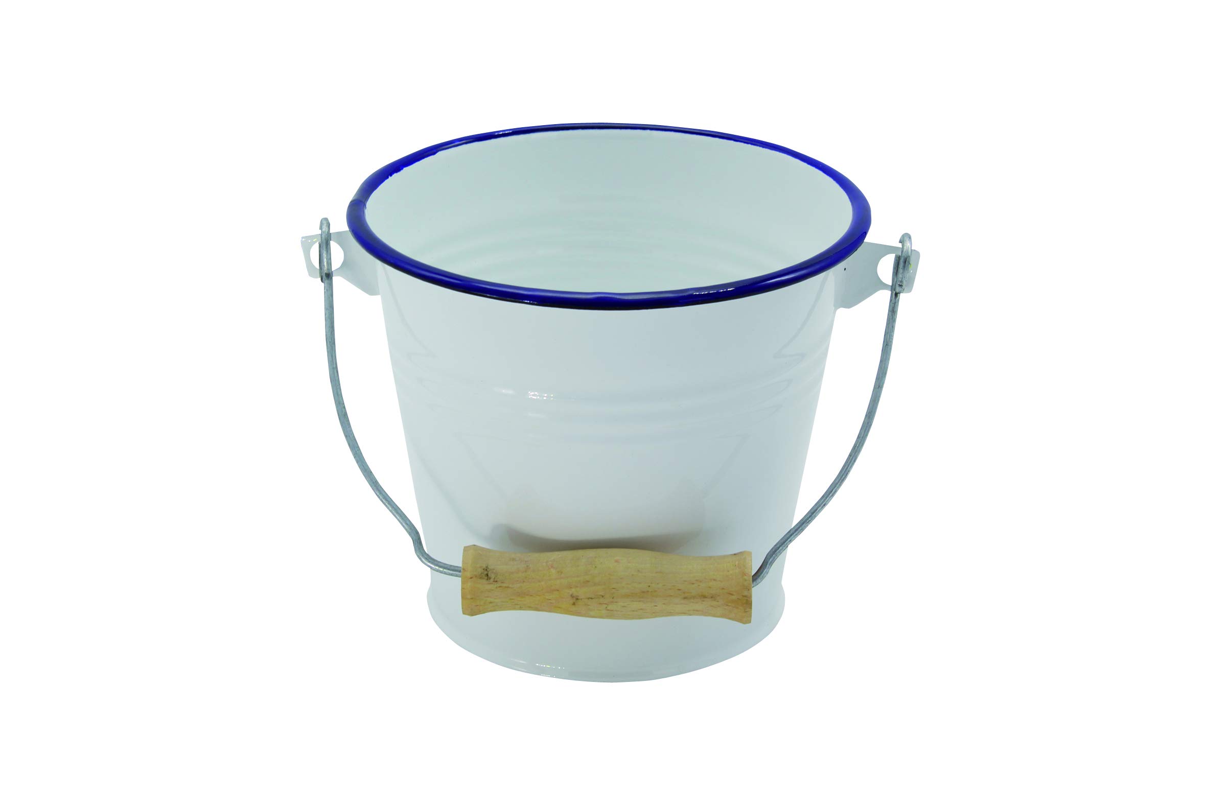 Krüger Husum Series 13214HU Mini Bucket 1.3 Litres White (Diameter x Height) 14 x 13 cm