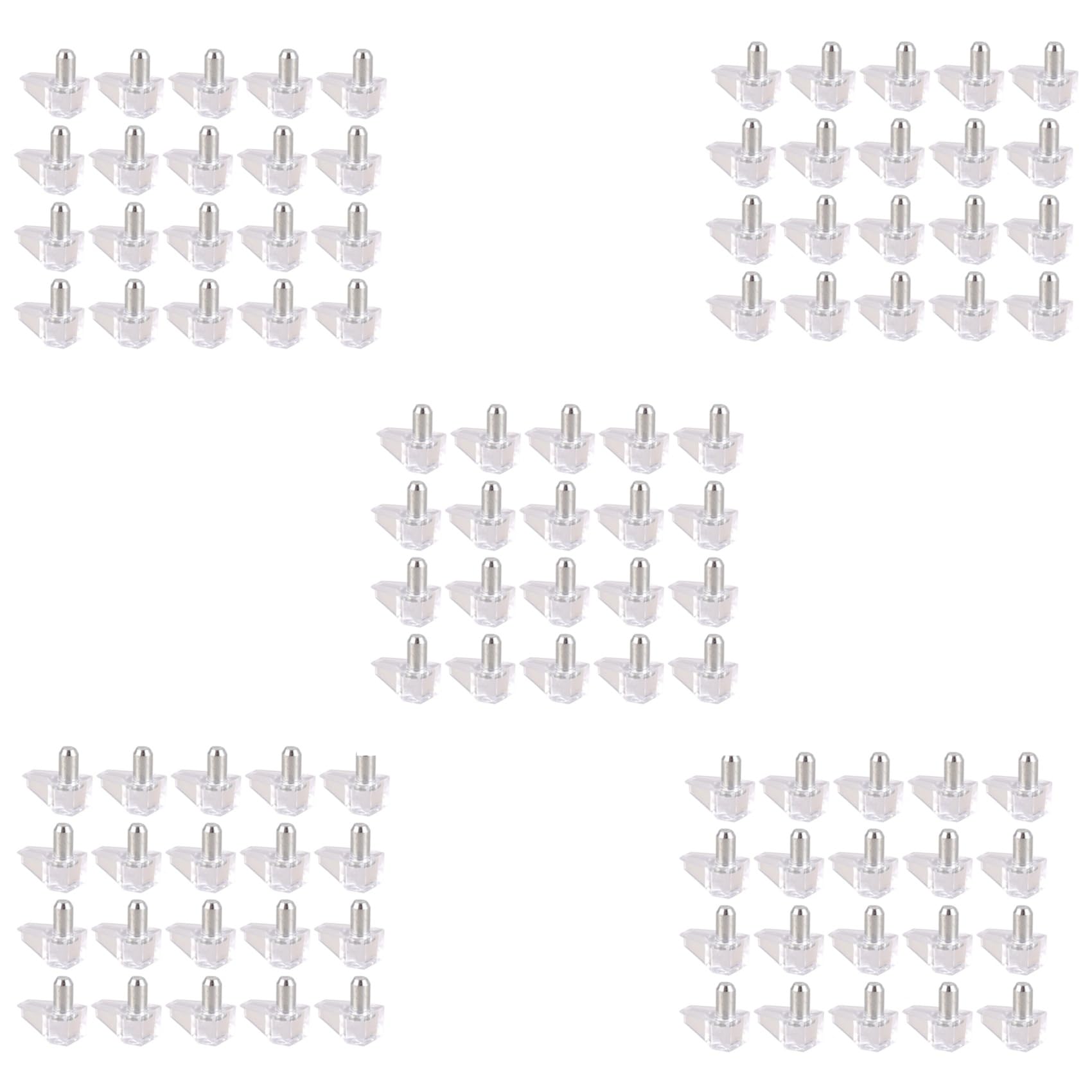 Jnchdghwa Transparent 5 Mm Pin Shelf Support Shelf Studs Strong Support 100 Pcs,