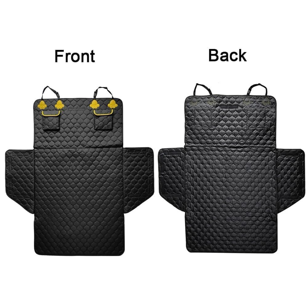 Estera del Perro Maletero Coche para Fiat 500 2013+, Scratchproof Dog Back Alfombrilla Carga Mascotas Antideslizante y Duradera Cover Accesorios