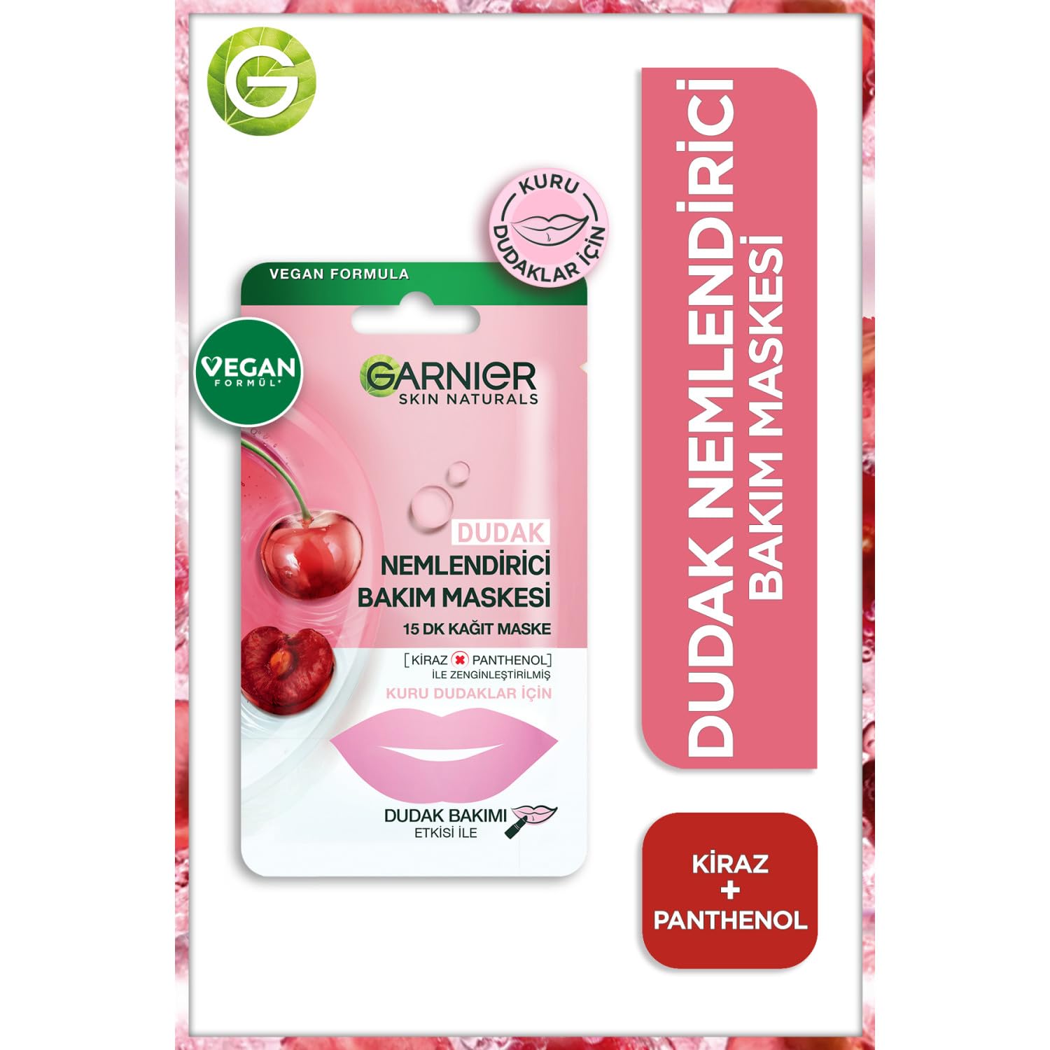 Garnier Dudak Nemlendirici Bakım Maskesi