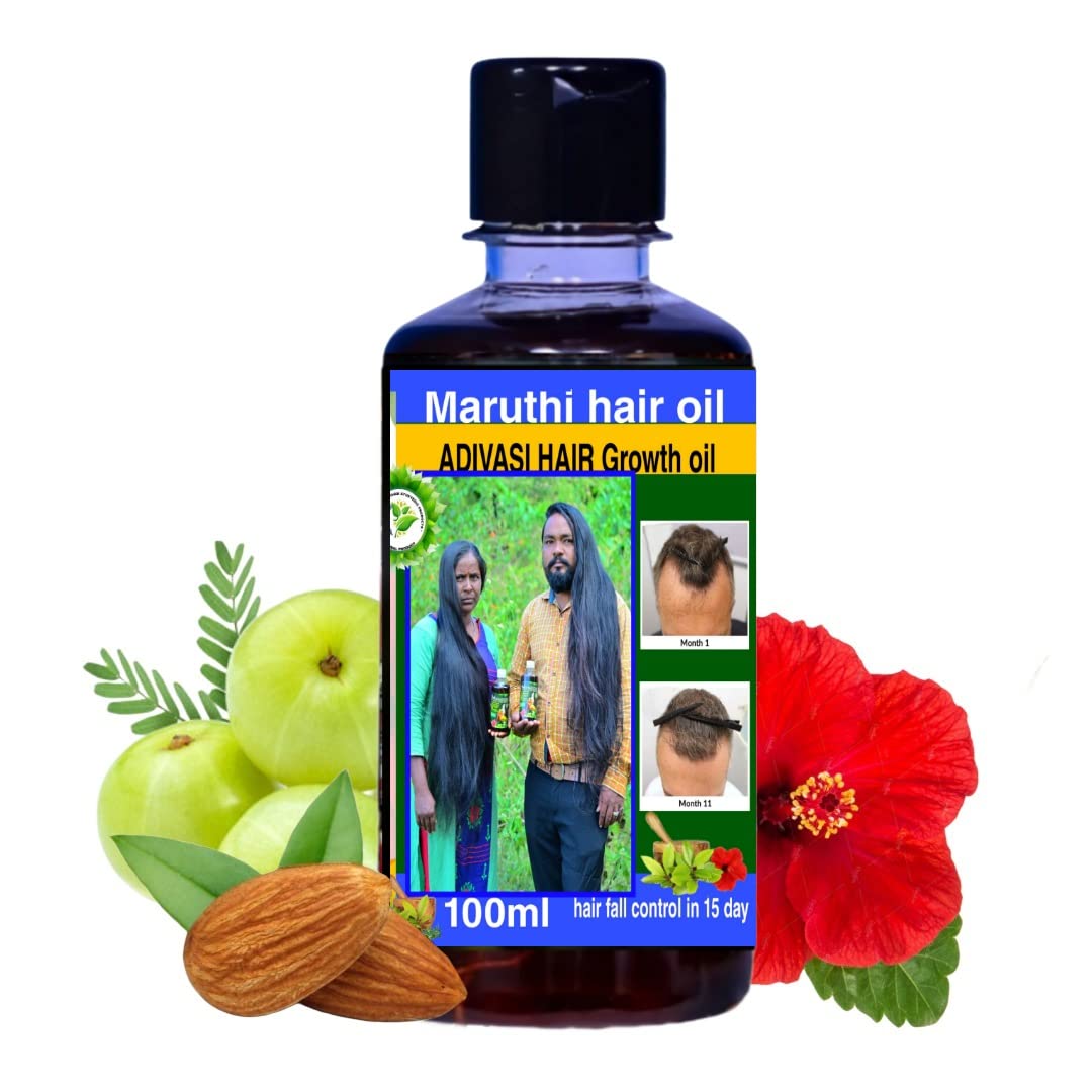 SRI MAHARISHI ADIVASI AYURVEDIC PRODUCTS - HERBAL PRODUCT Maharishi Neelambari Hair Oil (105 Ml) For Men & Women Hair Care Herbal Hair Oil Made By Ayurvedic Herbs