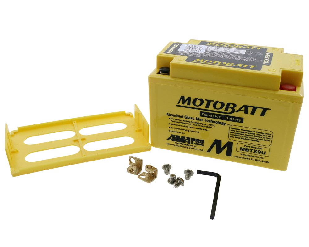 MOTOBATT Bateria MBTX9U cena z ustawowym kaucją na baterie 7,50 €...