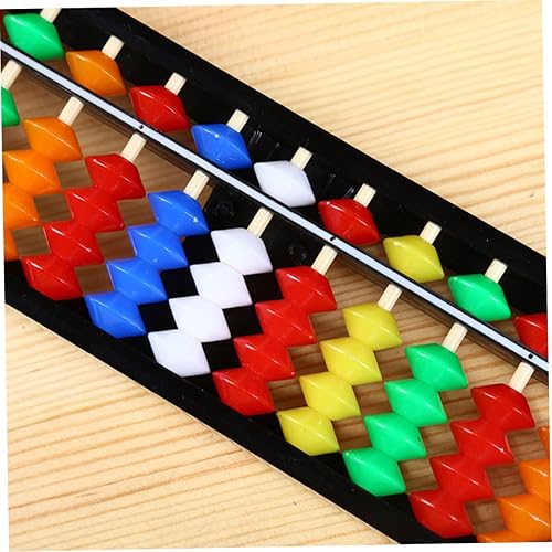 Miniatura 4 de heiheiyo Ábaco de plástico matemáticas aprendizaje ábaco calculadora china herramienta de conteo herramienta educativa para niños ábaco