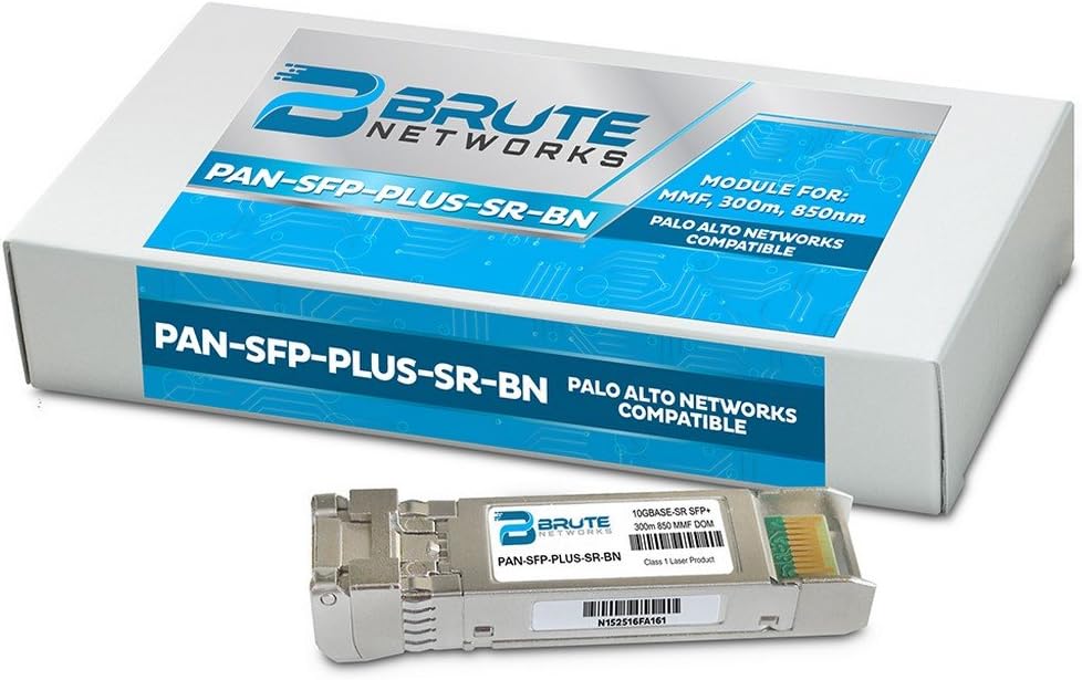 PAN-SFP-Plus-SR-BN - 10GBASE-SR 300m MMF 850nm SFP+ Transceiver (Compatible with OEM PN# PAN-SFP-Plus-SR)