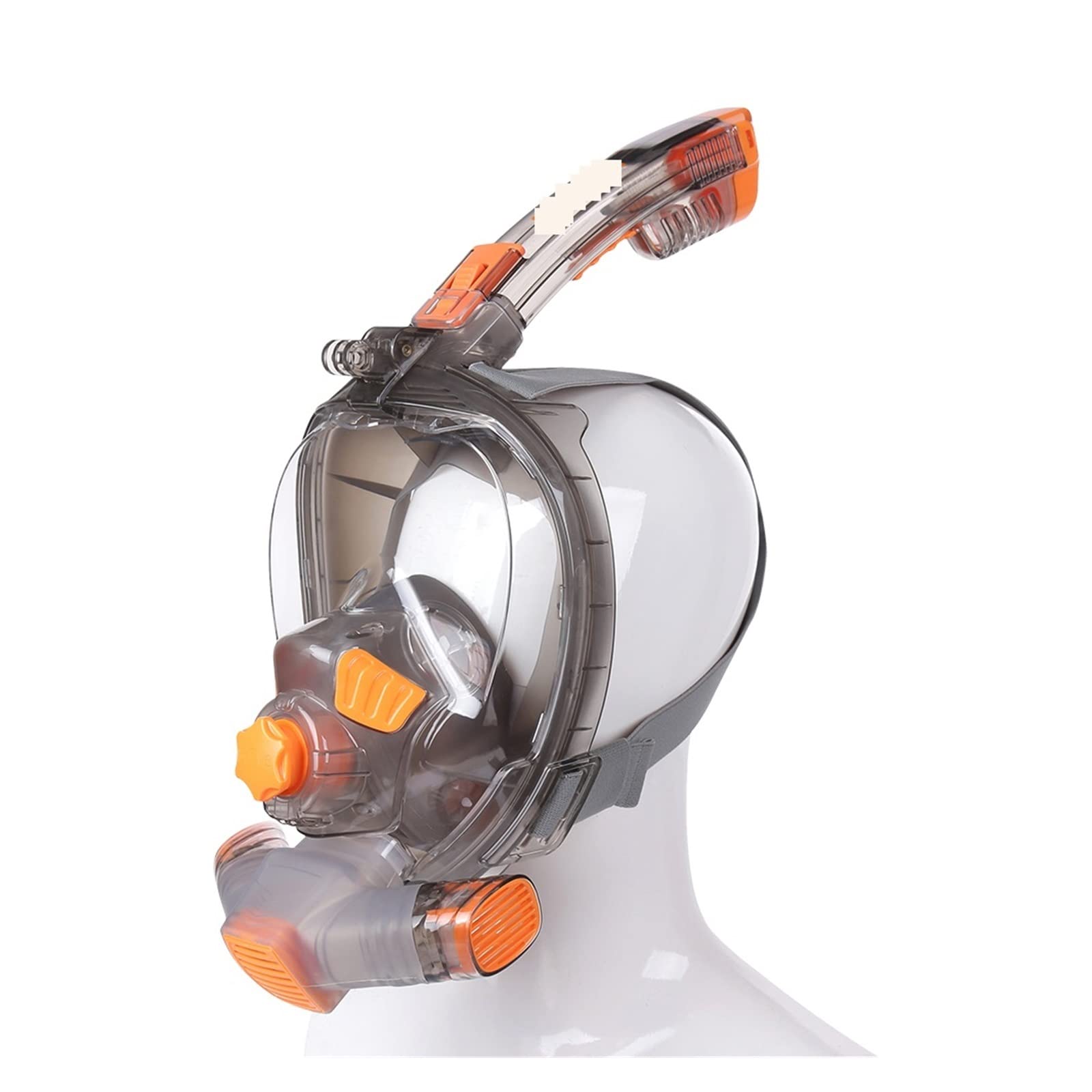 Maschera Subacquea Snorkel Full Face Anti Fog Wide View Swimming Diving Mask For Adult Youth Swimming Snorkel(S/M)