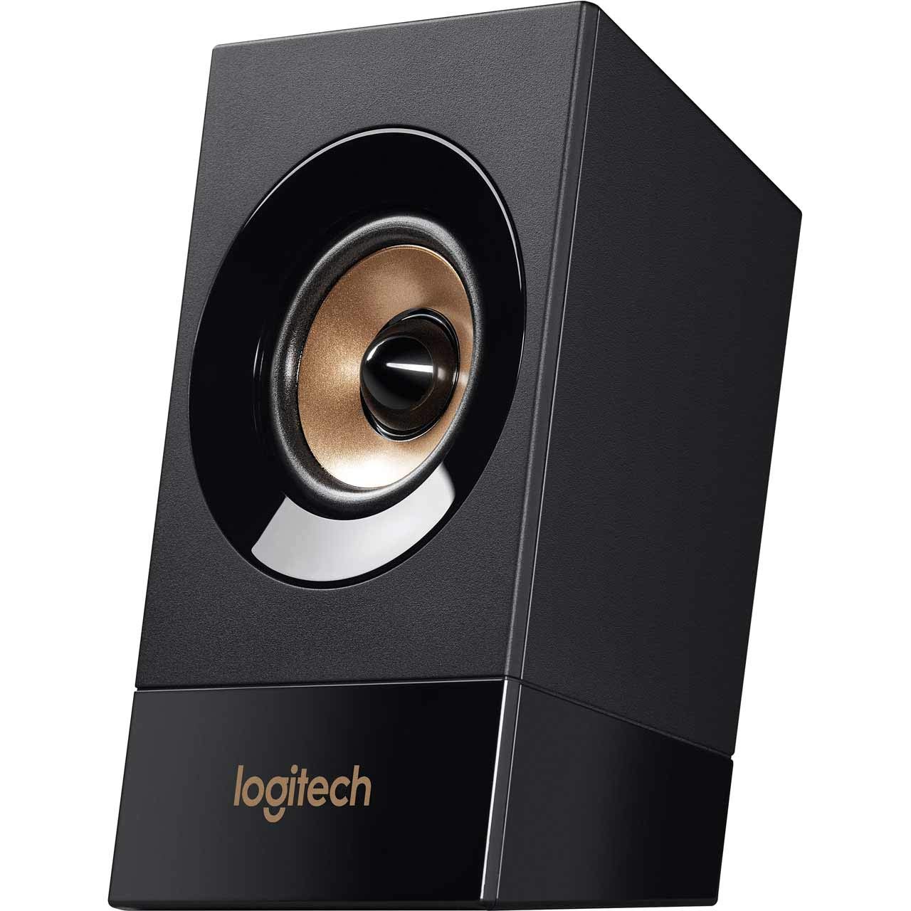 Logitech Z533 2.1 Sistema de Altavoces 2.1 con Subwoofer, Sonido Potente, 120W de Pico, Graves Potentes, Entradas Audio 3.5 mm/RCA, Multidispositivos, Enchufe UK, PC/PS4/Xbox/TV/Smartphone/Tablet