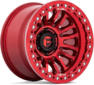 D125 17X9 8X6.5 C-RED -38MM Custom Wheel