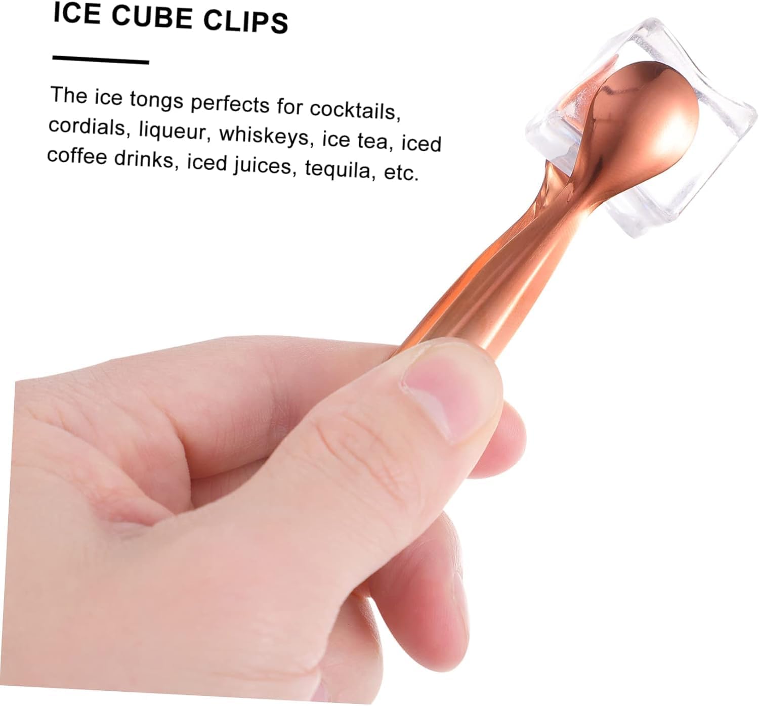Cooking Tongs, 8pcs Stainless Steel Ice Clip Coffee Tongs Food Tong Bread Tongs BBQ Tongs Stainless Steel Sugar Tongs Bread Food Tea Sugar Cubes Cooking Tongs Small Accessories