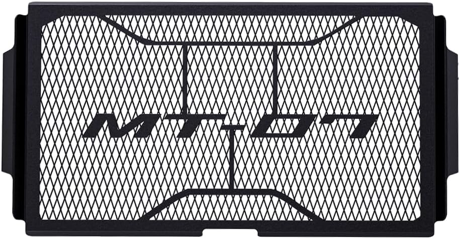 Compatible with MT07 FZ07 MT-07 FZ-07 2025 Aluminum Motorcycle Radiator Guard Grille Water tank Protector Cover Oil Cooler Guard Cover Accessorie