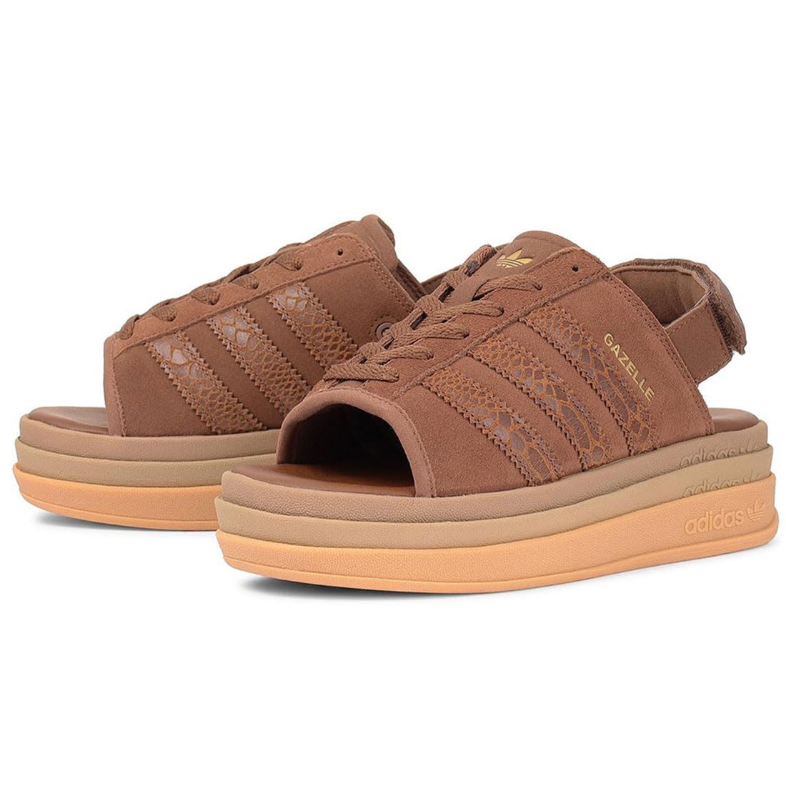 Amazon | [アディダス] ガゼル ボールド サンダル W Gazelle Bold