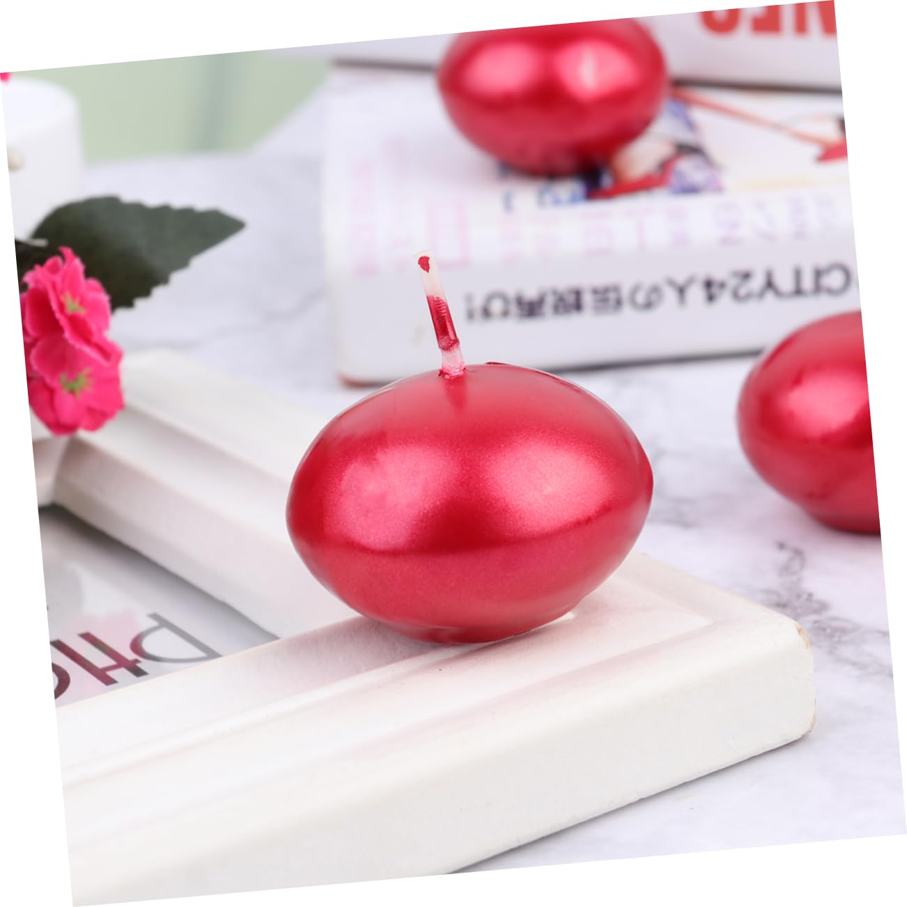 3 Sätze Mini-kerze Rauchlose Kerze Schwimmende Kerze Für Die Hochzeit Romantische Kerzen Hochzeitskerze Rituals Candle Dekokerzen Ritualkerzen Courting Candle Rot 6 Stück * 3 Cabilock
