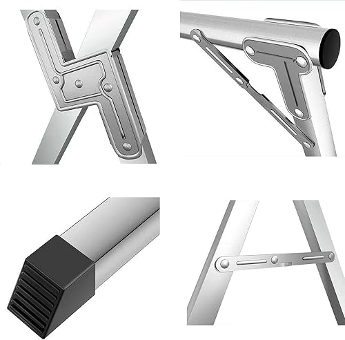 Miniatura 2 de Clothes Drying Rack Foldable, Stainless Steel Laundry Drying Rack, Adjustable LengthSpace-Saving Clothes Rack, Heavy Duty Garment Drying Stand with