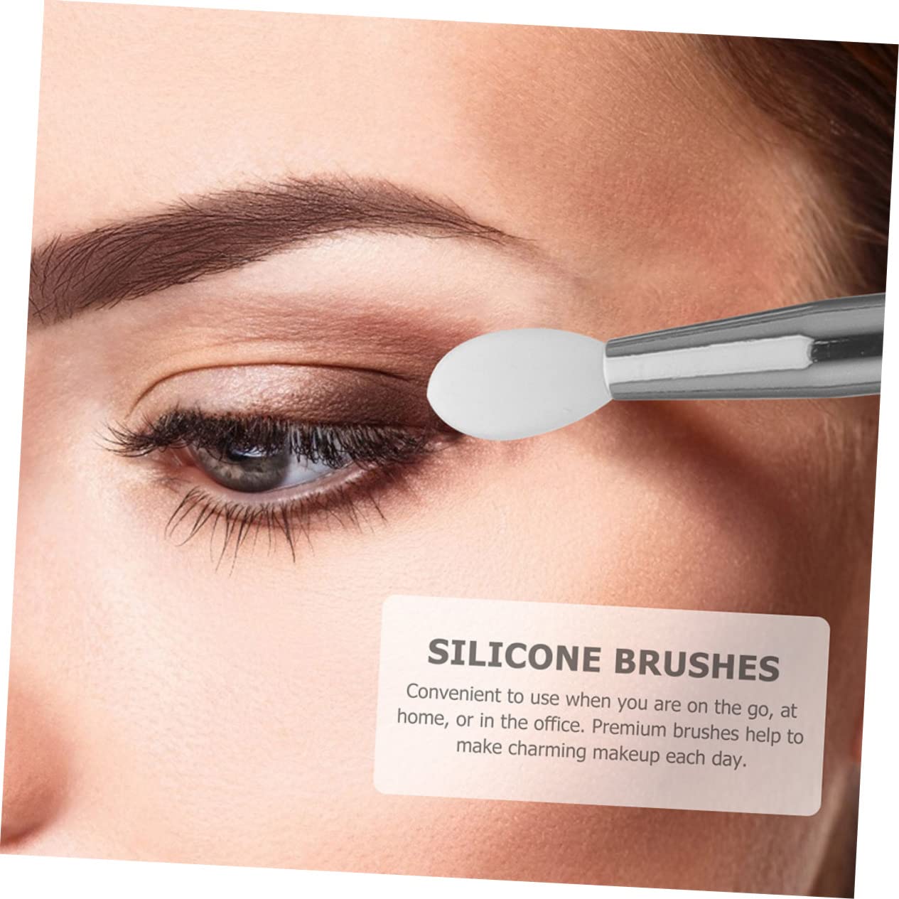 Healeved 15pezzi Spazzole Silicone Per Applicazione Makeup Per e Maschere Per e Cosmetici e Pratici