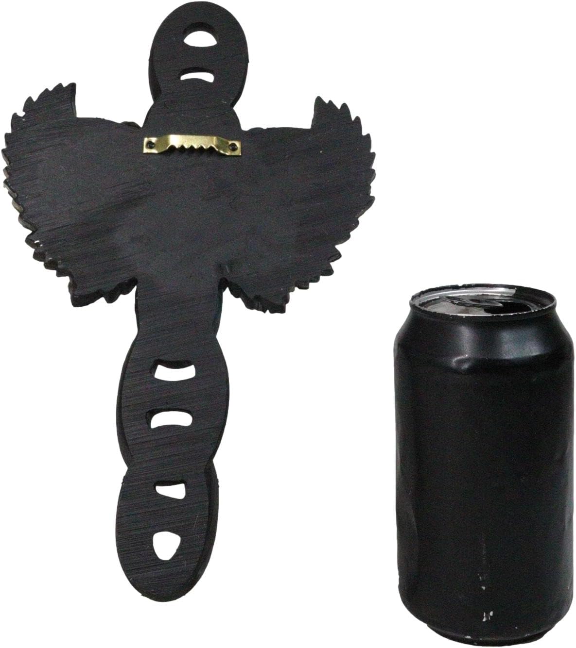 Ebros Gift Gothic Angel Winged Cowboy Skull With Red Scarf Prison Shackle Chains Decorative Wall Cross Figurine Christian Faith Inspirational Accent