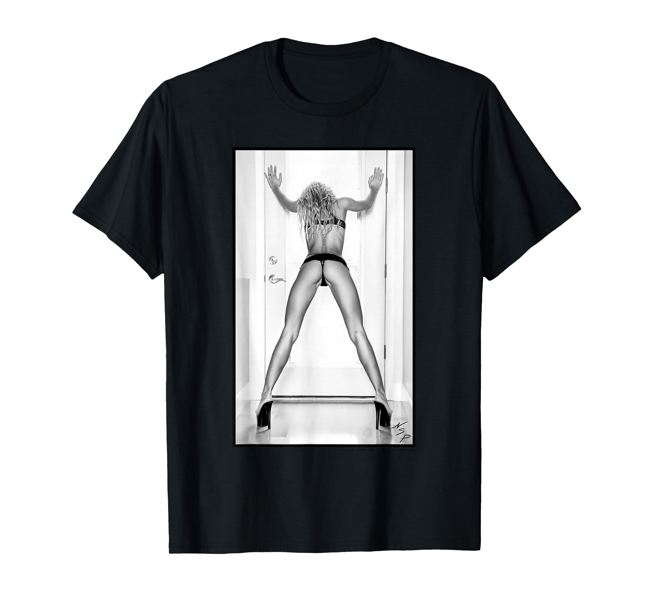 T-Shirt with Girl On It - Sexy Girl w/Long Legs & Nice Ass T-Shirt