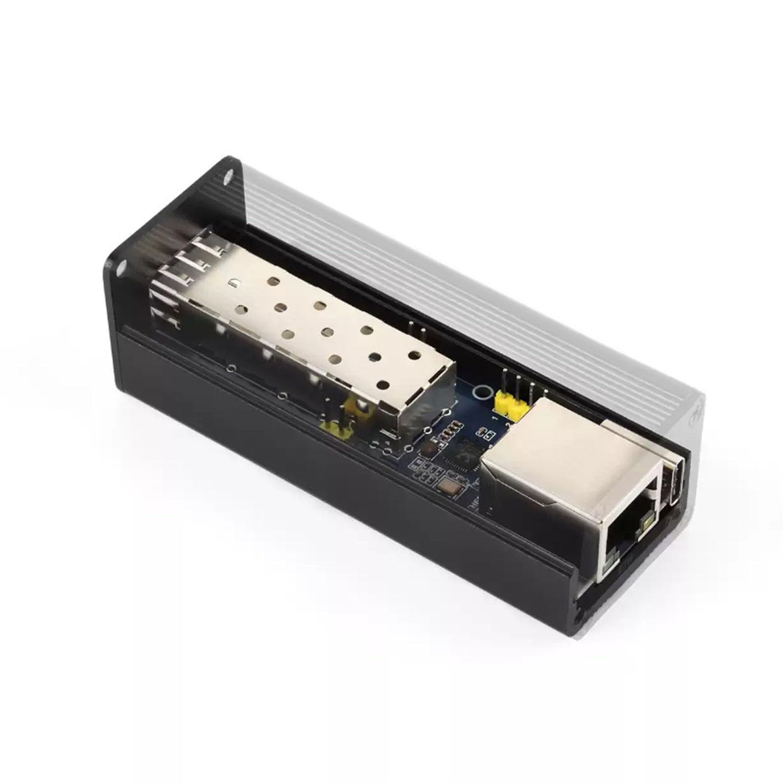 Convertitore Bridge in Fibra Ethernet con Gigabit, with Poe