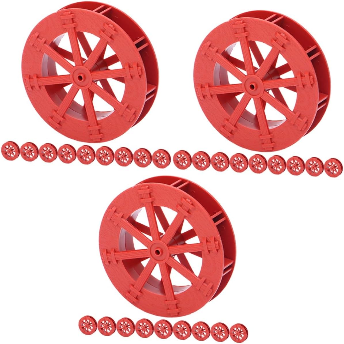 Toddmomy 30pcs Practical Water Wheel Accessories for Tabletop Fountains Decorative Fountain Props for Water Circulation and Miniature Landscapes