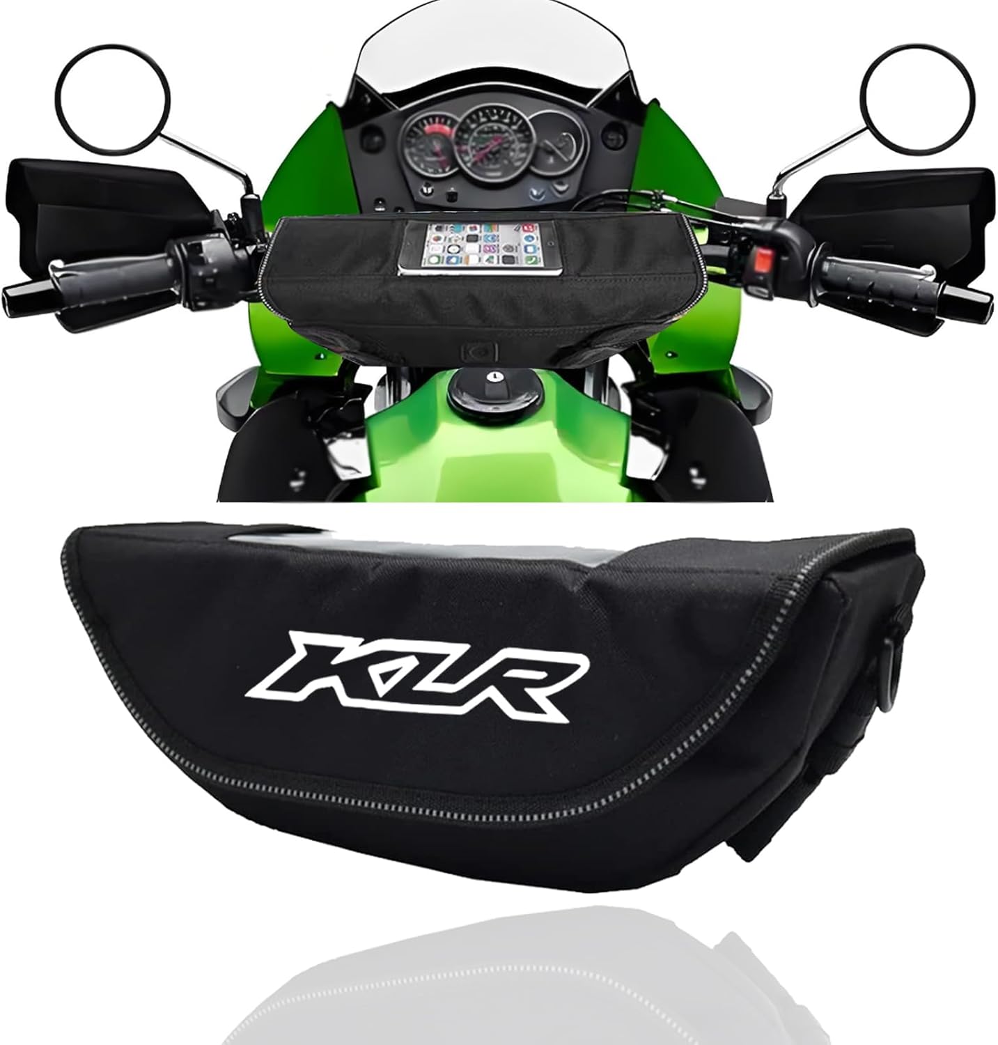 FOR KLR650 klr650 2025 2024 2023 2022 2021 accessories handlebar bag motorcycle waterproof bag storage handlebar bag travel tool bag portable storage tool bag
