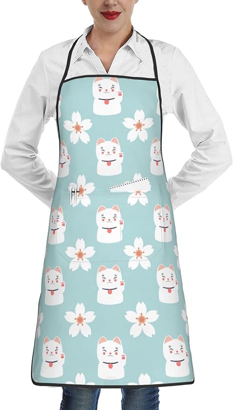 Amazon エプロン ポケット付き 首掛け 青 サクラ 桜柄 招き猫 和風 防水 汚れにくい 女性用 メンズ おしゃれ 人気 保育士 サロン ワークカフェ 軽量 動きやすい 料理 スタイリッシュ 可愛い エプロン オンライン通販 Amazon エプロン ポケット付き 首掛け 青 サクラ 桜柄 招き猫 和風 防水 汚れにくい 女性用 メンズ おしゃれ 人気 保育士 サロン ワークカフェ 軽量 動きやすい 料理 スタイリッシュ 可愛い エプロン オンライン通販