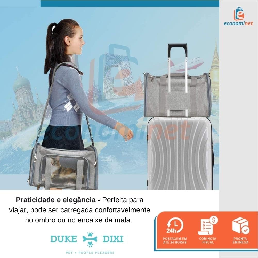 Análise da Bolsa Transporte Pet Duke & Dixie: Conforto e Estilo para Viagens Incríveis! 7 61F1eyXHkZL. AC SL1000