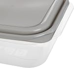 GoodCook EveryWare Extra Large Square Food Storage Container, 2 Pack, BPA Free