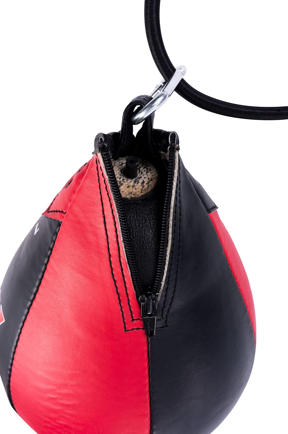 Brute Adult Punching Ball - Speed Ball is the ideal partner for training speed for any kickboxing, material: leather, colour: red