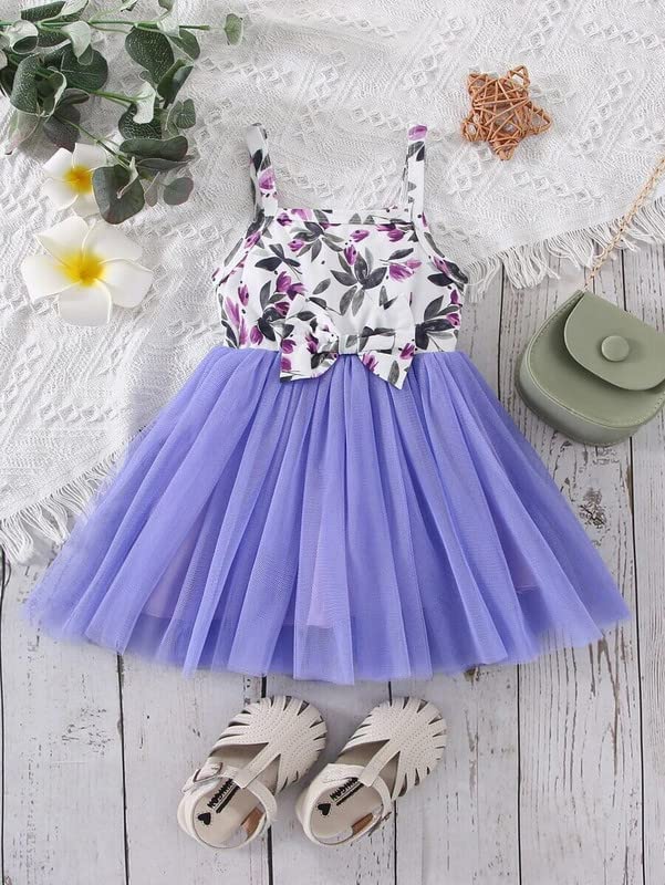 Image of Buy & Try Baby Girl's Modal Printed Frock Mini Length Short Frocks Dress.