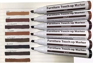 POCREATION Furniture Repair Kit 13 Pcs Wax Sticks Markers Assorted