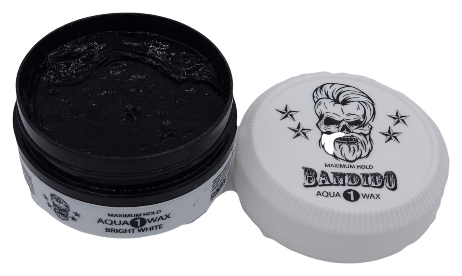 Bandido Aqua Hair Wax Nr.1-8 Matt Fiber Haarwachs Haar Styling Wachs Herren Haargel 150ml Gel Wax Haarwax Matte Look natürliches aussehen Starker Halt für jedes Styling Friseur bedarf (6x, Nr.1)