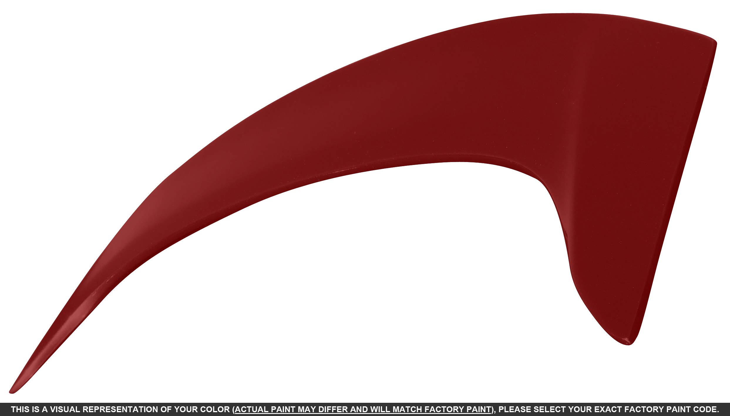 Dawn Enterprises FUS13 Factory Style Pedestal Spoiler Compatible with Ford Fusion - Bordeaux RED Metallic (FQ)