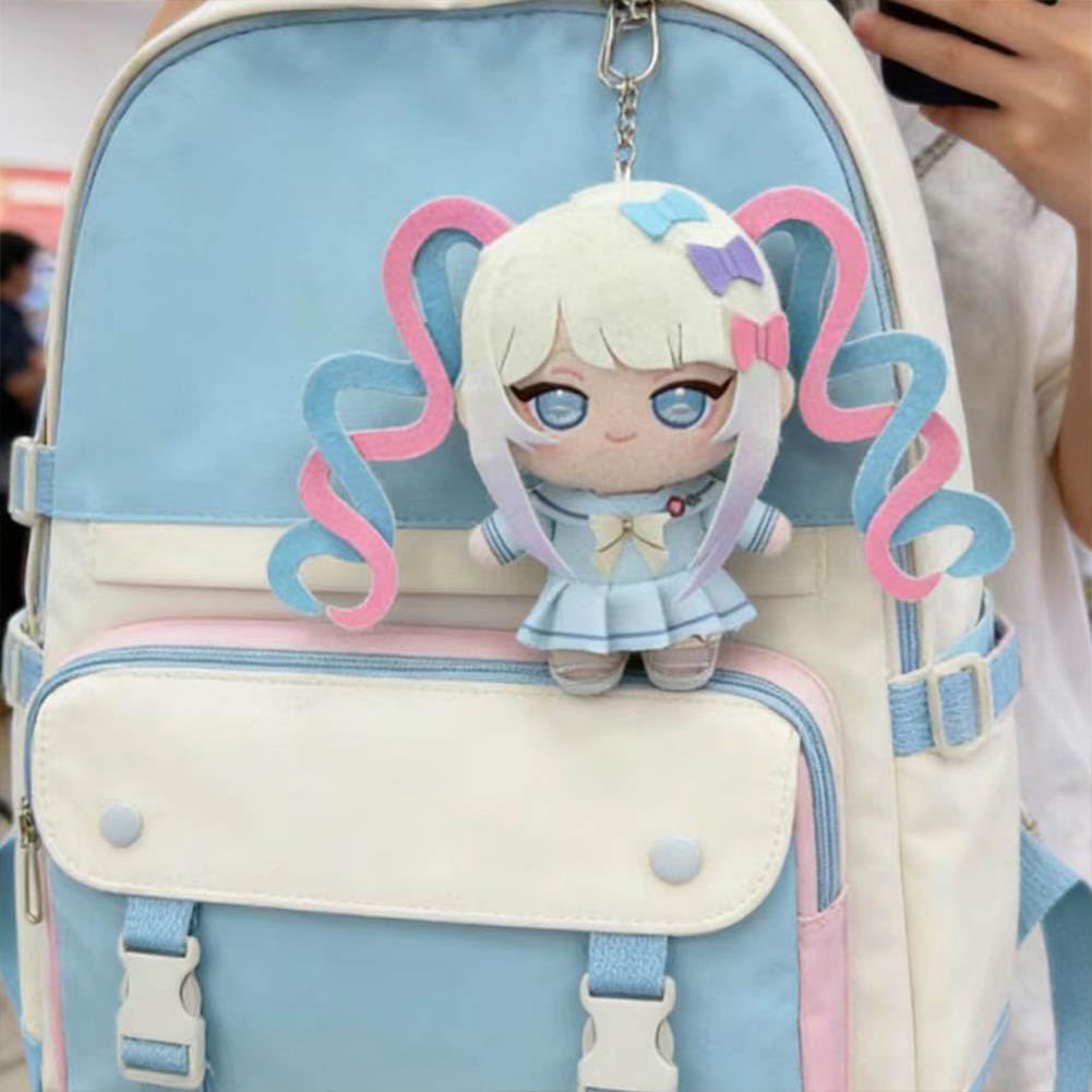 Ame-chan pluszowa figurka, 10 cm, OMGkawaiiAngel-chan/Ame-chan, pluszowa figurka anime, miękka, wypełniona, mini poduszka do przytulania, zawieszka do portfela, akcesoria do torby szkolnej