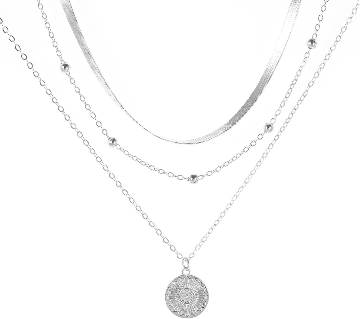 Pearl Necklace Dainty Round Choker Wedding Delicate Jewelry for Women Simple Bridesmaid Jewelry Gifts