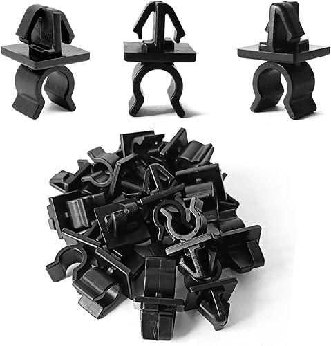 20 clips de soporte para capó de automóvil, compatible con Mazda 3 6 CX-3 CX-30 CX-5 CX-7 MX-30 EV 2007-On, L206-56-652A L20656652A